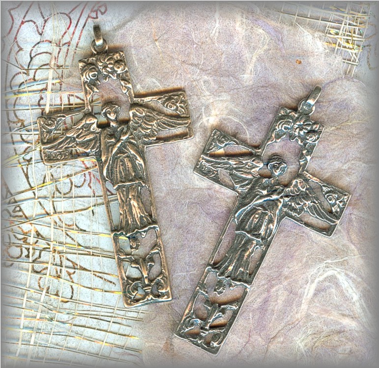 CROA.1 - (3 in.) - St Raphael cross