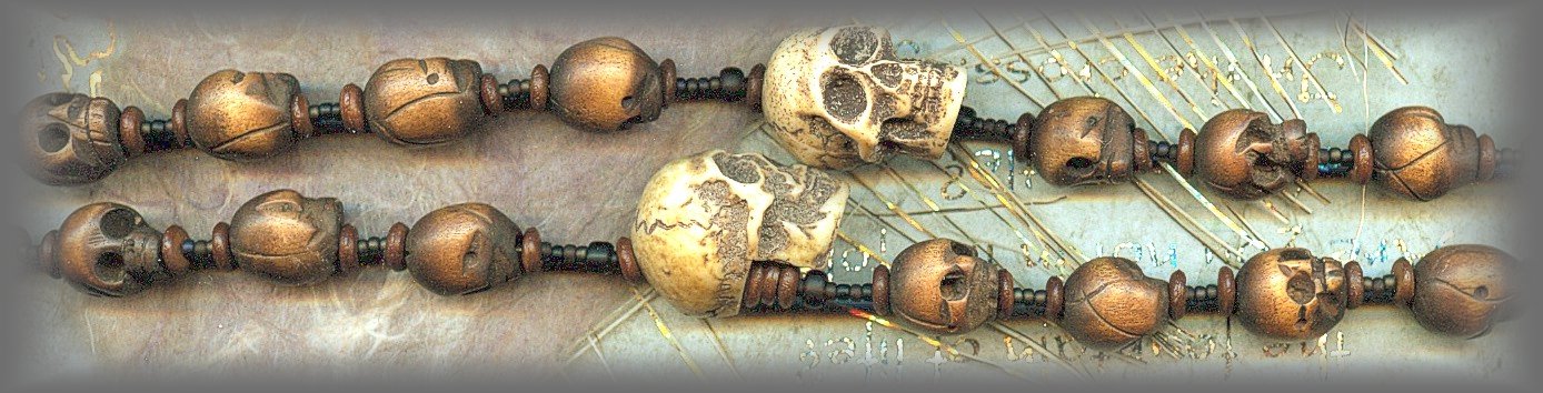 ROSARY: RDLM.2800 (A Splendid Reward) Skull
